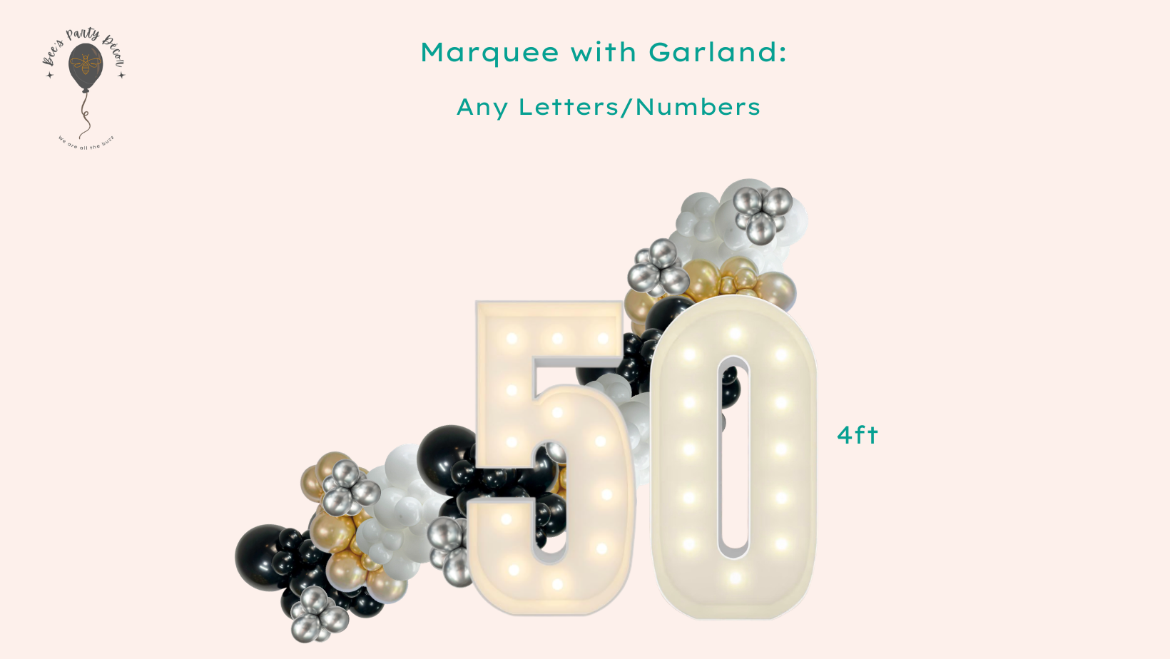 Marquee with Garland